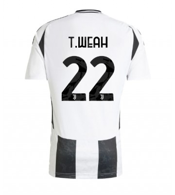 Juventus Timothy Weah #22 Primera Equipación 2024-25 Manga Corta